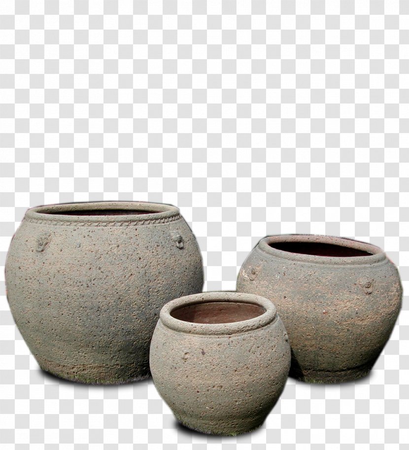 Flowerpot Vase Ceramic Jar Rock - Urn Transparent PNG