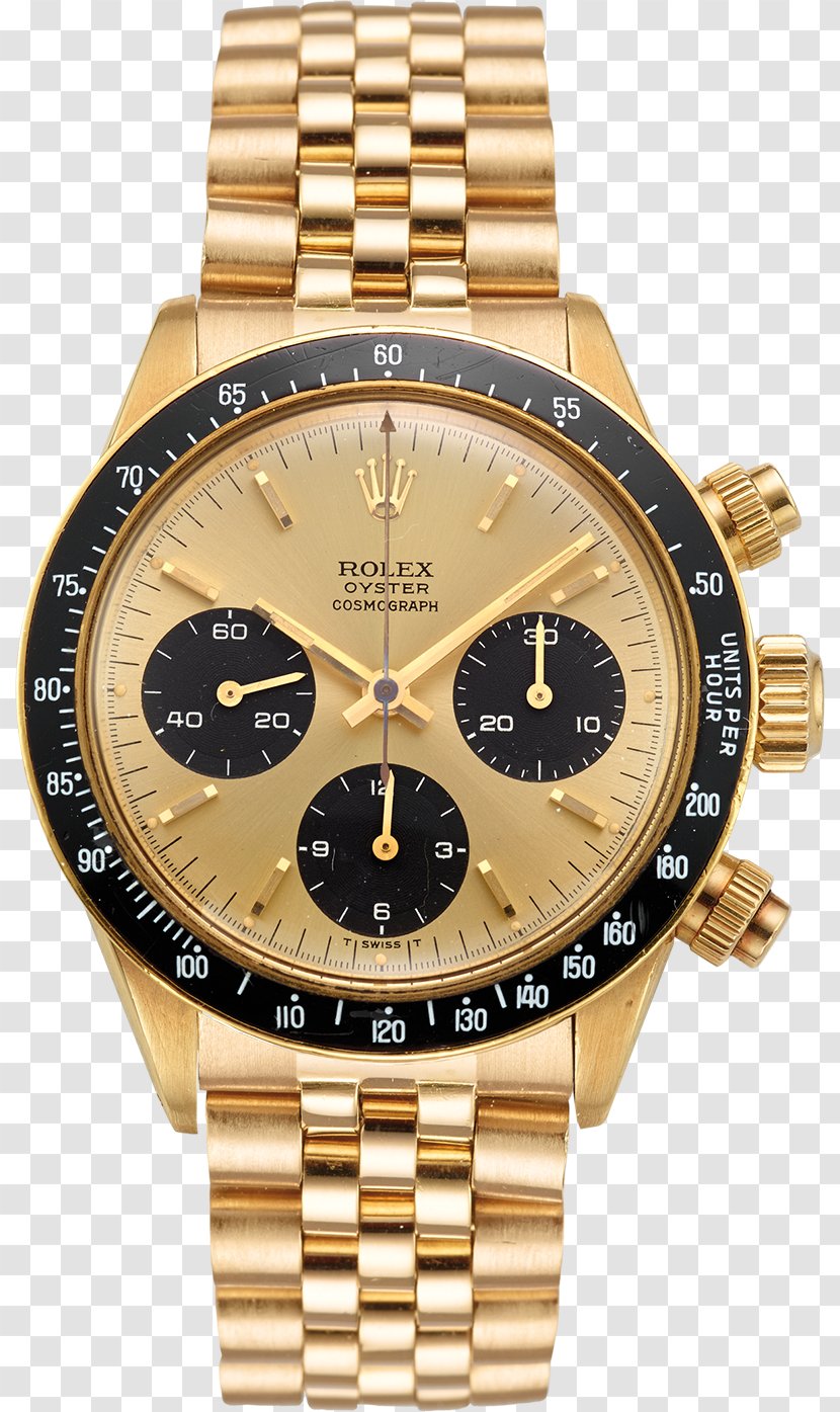 Rolex Daytona Datejust Gold Watch - Luneta Transparent PNG