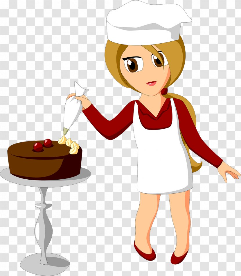 Cake Decorating Cupcake Apron Confectionery - Cook Transparent PNG