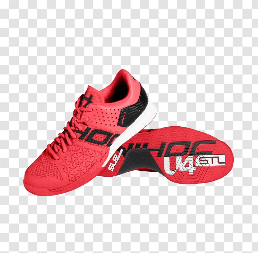 Sneakers Skate Shoe Floorball Footwear - Basketball - Red Neon Transparent PNG