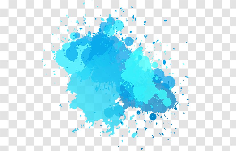 Vector Graphics Image Ink Clip Art - Drawing - Blue Paint Transparent PNG