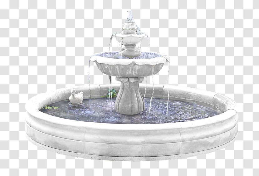 Fountain Garden Clip Art - Water Transparent PNG