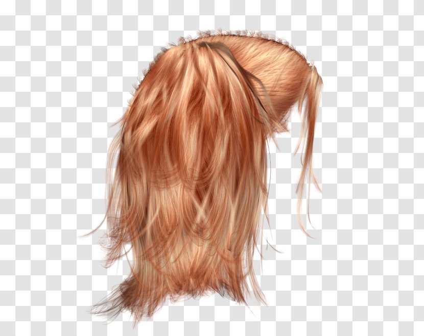 Brown Hair Wig Adobe Photoshop Clip Art - Lead Transparent PNG