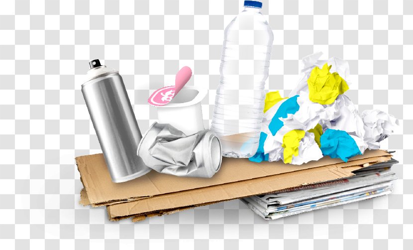 Paper Recycling Plastic Waste - Tissue - Aluminium Can Transparent PNG