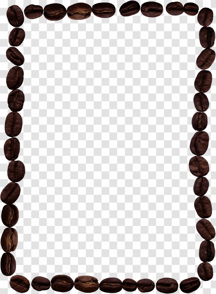 Iced Coffee Cafe Picture Frame Bean - Beans Transparent PNG