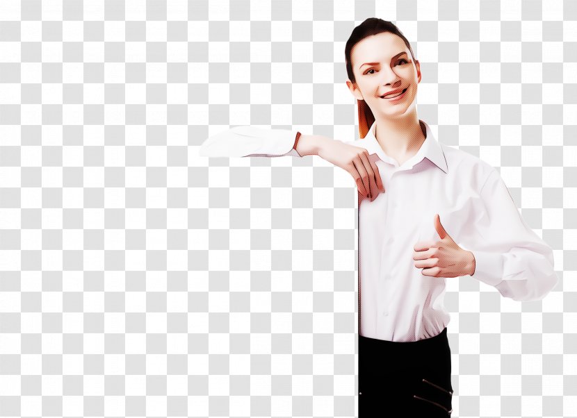 White Arm Gesture Finger Hand - Thumb Joint Transparent PNG