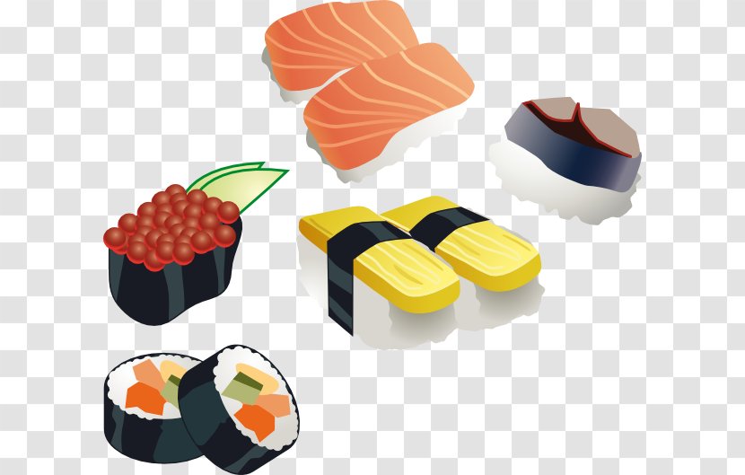 Sushi Pizza Japanese Cuisine Sashimi Makizushi - Chef - Cliparts Transparent PNG