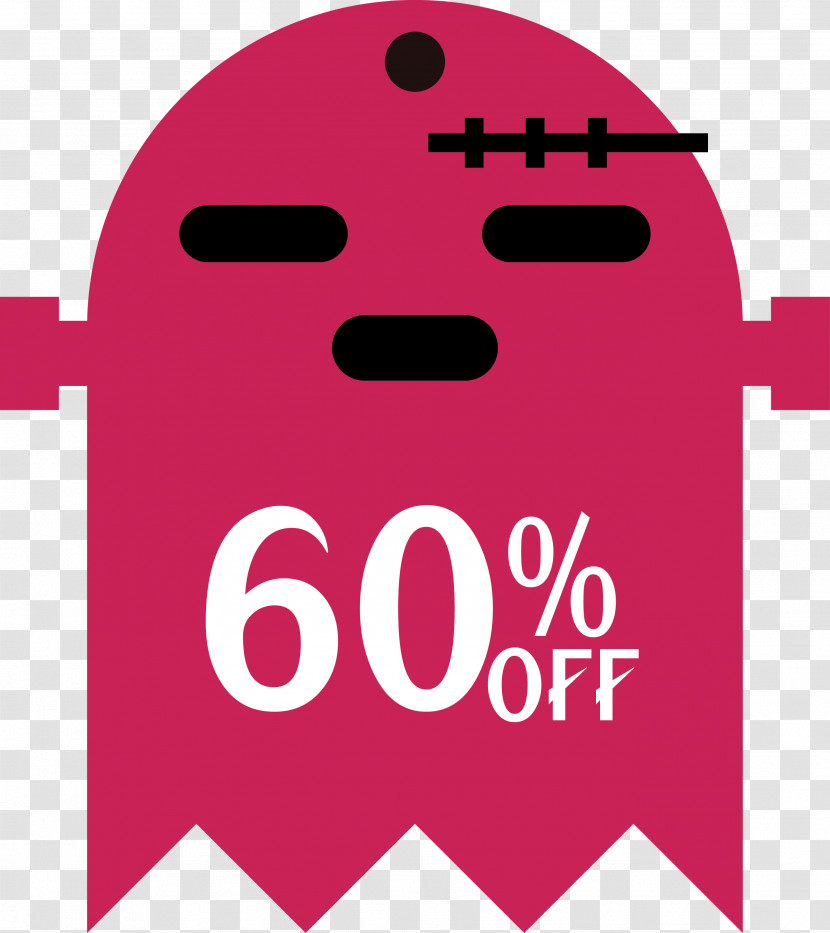 Halloween Discount Halloween Sales 60% Off Transparent PNG