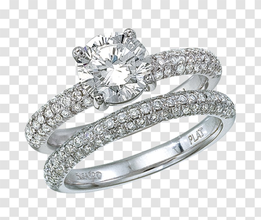 Engagement Ring Wedding Jewellery Diamond - Gemstone - Platinum Transparent PNG