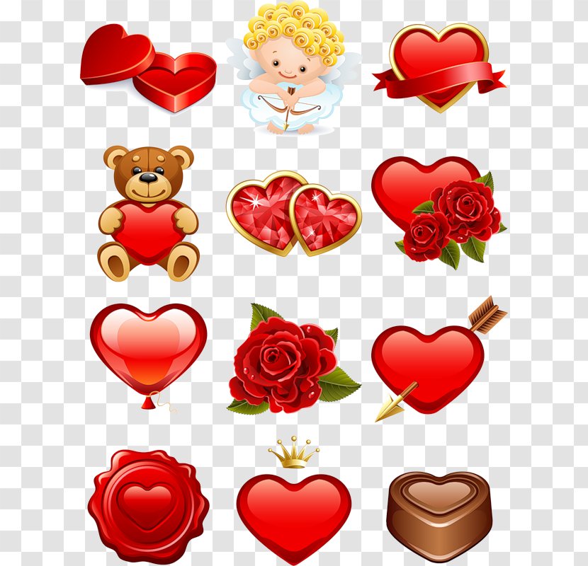 Paper Valentine's Day Clip Art Sticker Vector Graphics - Heart - Laminas Para Decoupage Transparent PNG