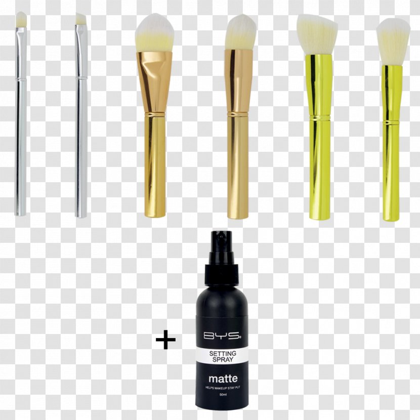 Makeup Brush Cosmetics - Kit Spray Transparent PNG