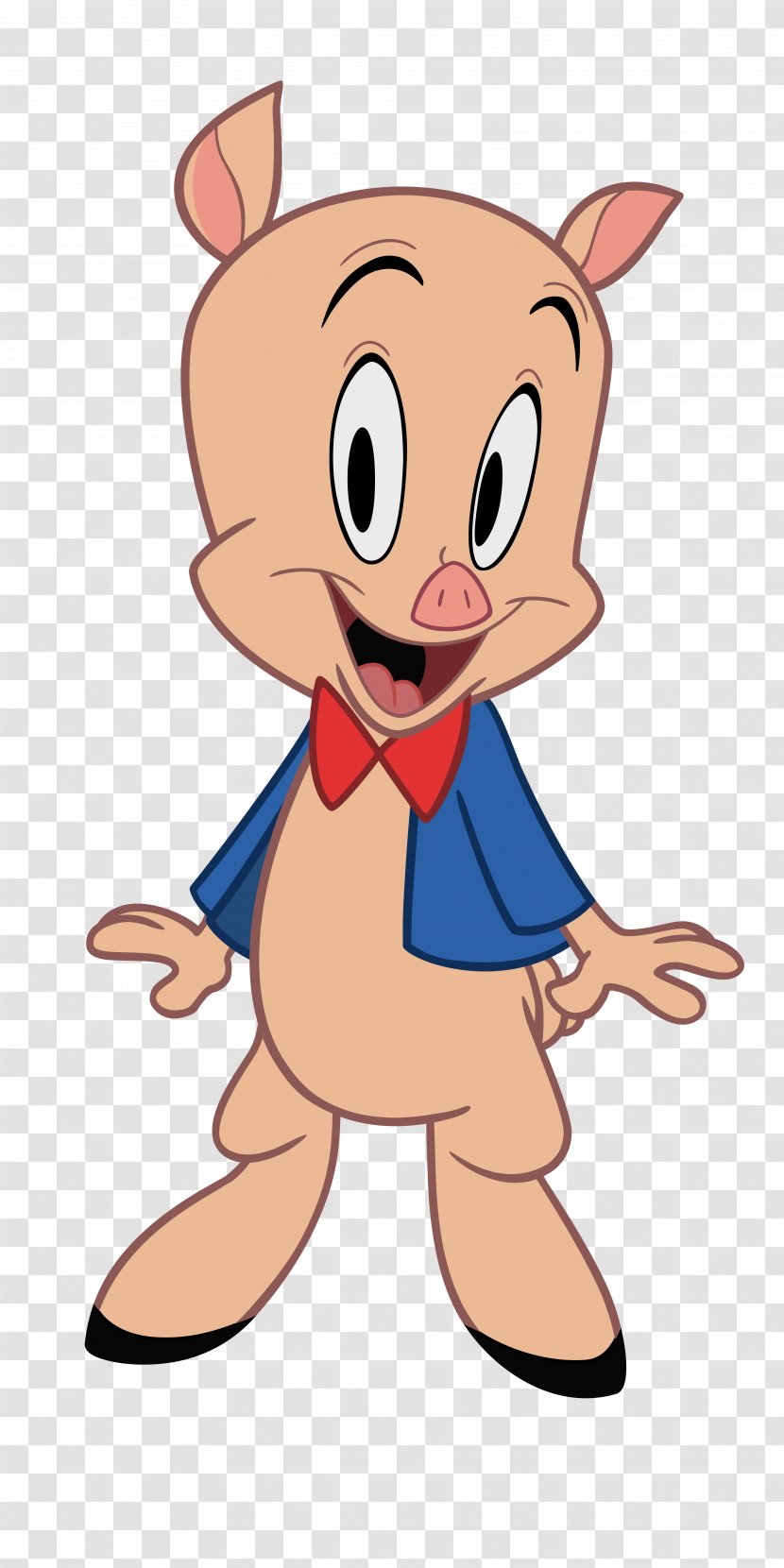 Porky Pig Petunia Speedy Gonzales Bugs Bunny Looney Tunes - Frame Transparent PNG
