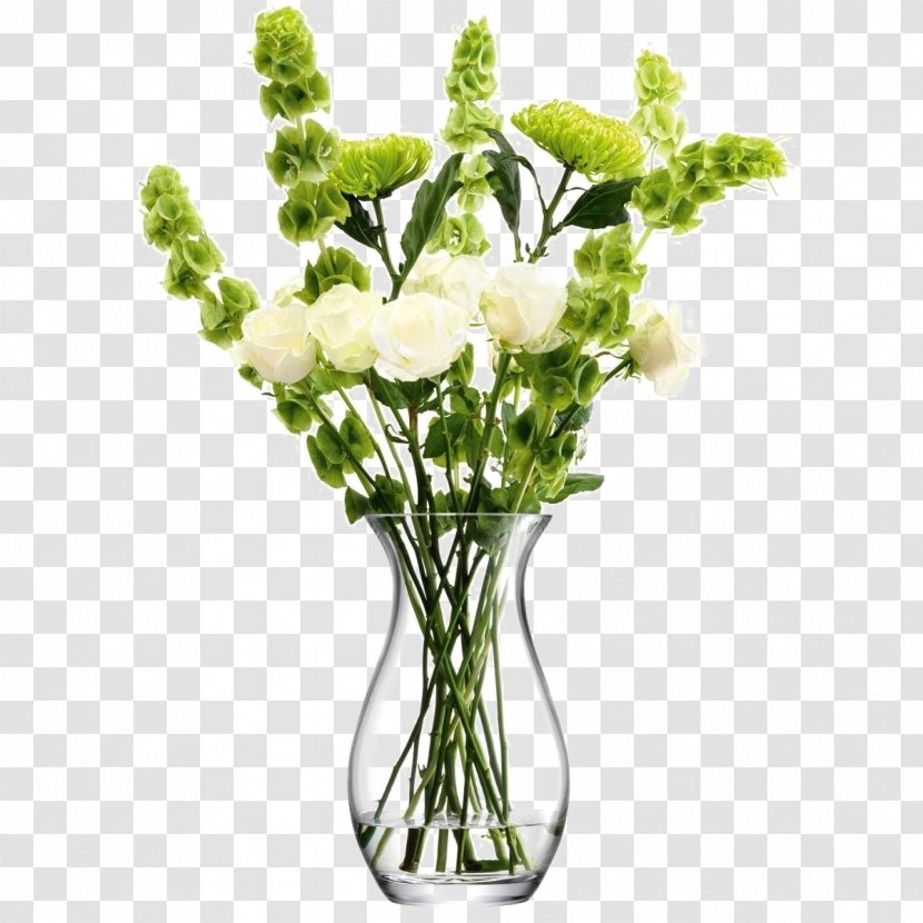 Vase Flower Bouquet Rose Transparent PNG