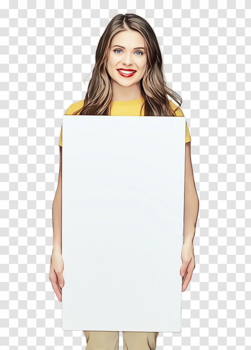 White Clothing Yellow Shoulder Pink - Beige - Sleeve Joint Transparent PNG