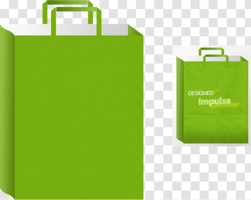 Paper Bag Green Packaging And Labeling - Gift Transparent PNG