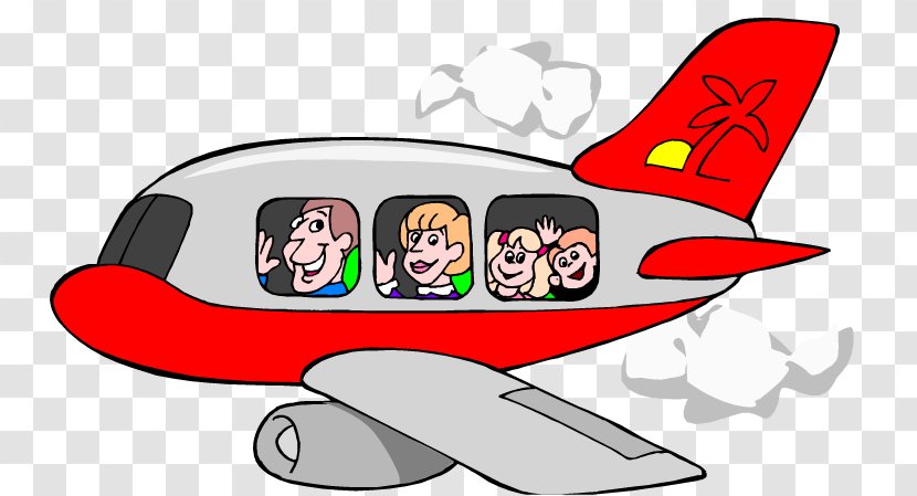 Airplane Flight Clip Art Fixed-wing Aircraft Openclipart - Artwork Transparent PNG