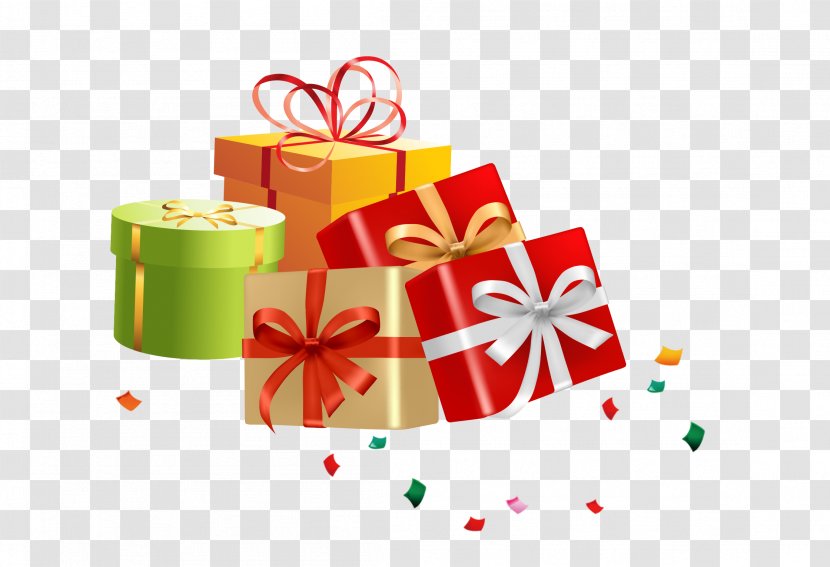 Paper Gift - Heap Gifts And Colored Transparent PNG