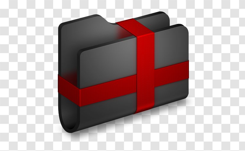 Angle Brand Red - Package Black Folder Transparent PNG