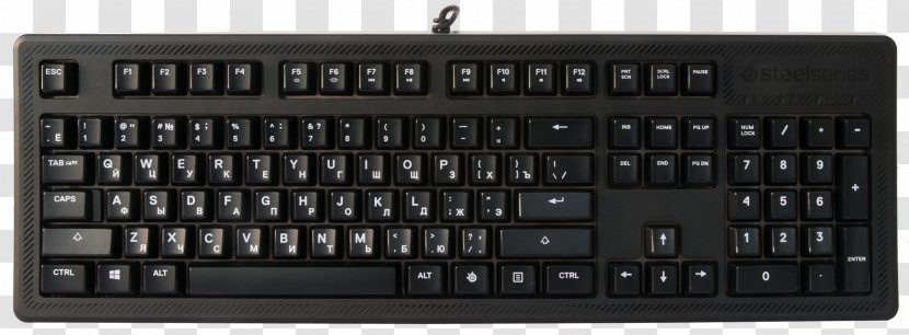 Computer Keyboard Mouse Gaming Keypad Joystick PS/2 Port - Cherry Transparent PNG