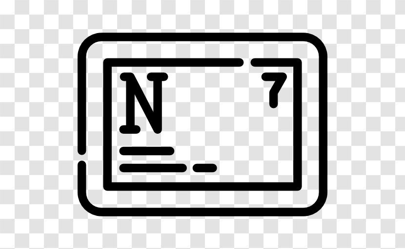 Nitrogen ? - Chemical Element - Sign Transparent PNG