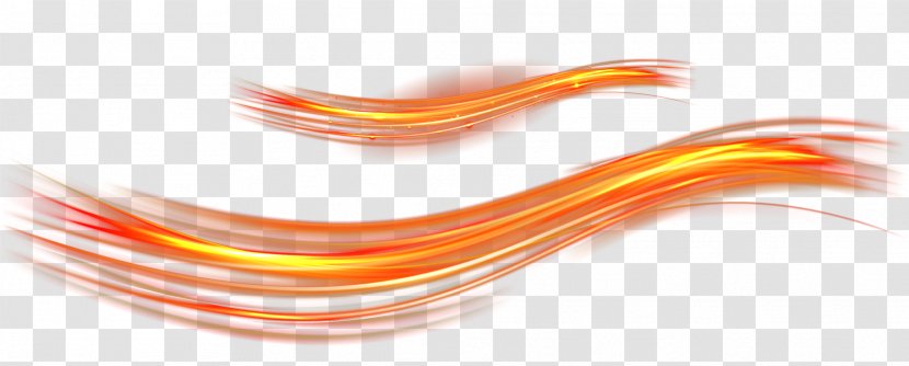 Close-up Angle Font - Orange - Cool Feeling Light Transparent PNG