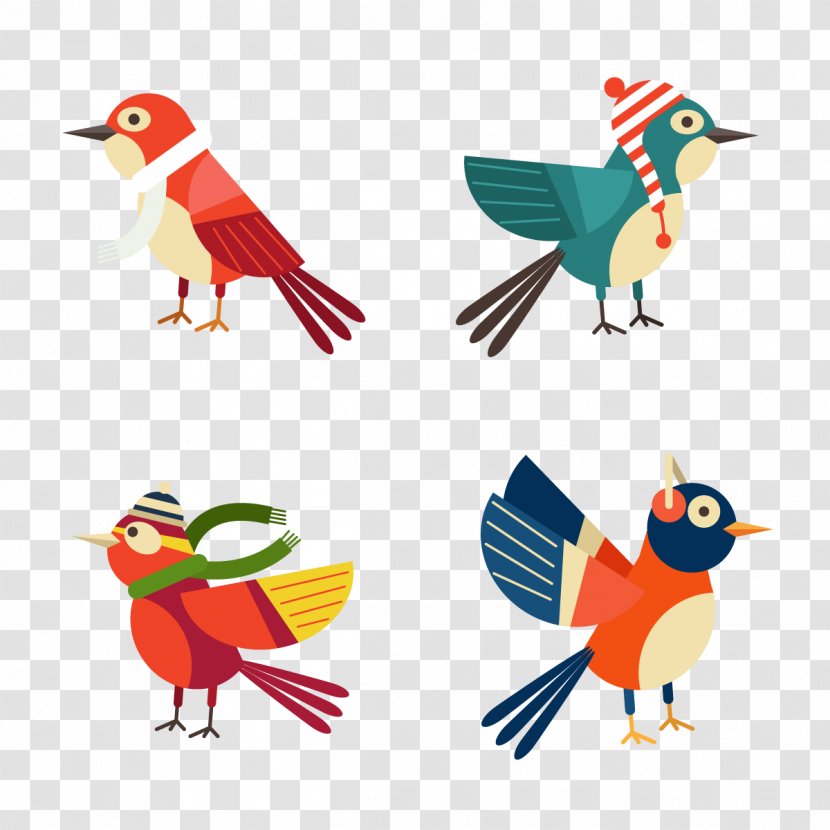 Bird Beak Clip Art - Macaw - Vector Winter Birds Transparent PNG