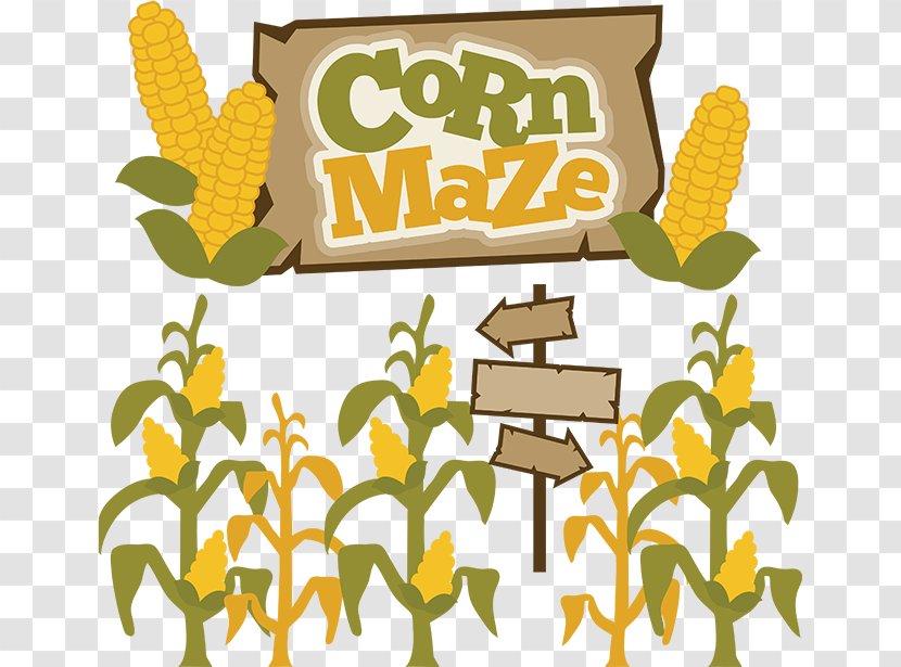 Corn Maze Pumpkin Clip Art - Free Content - Fall Cliparts Transparent PNG