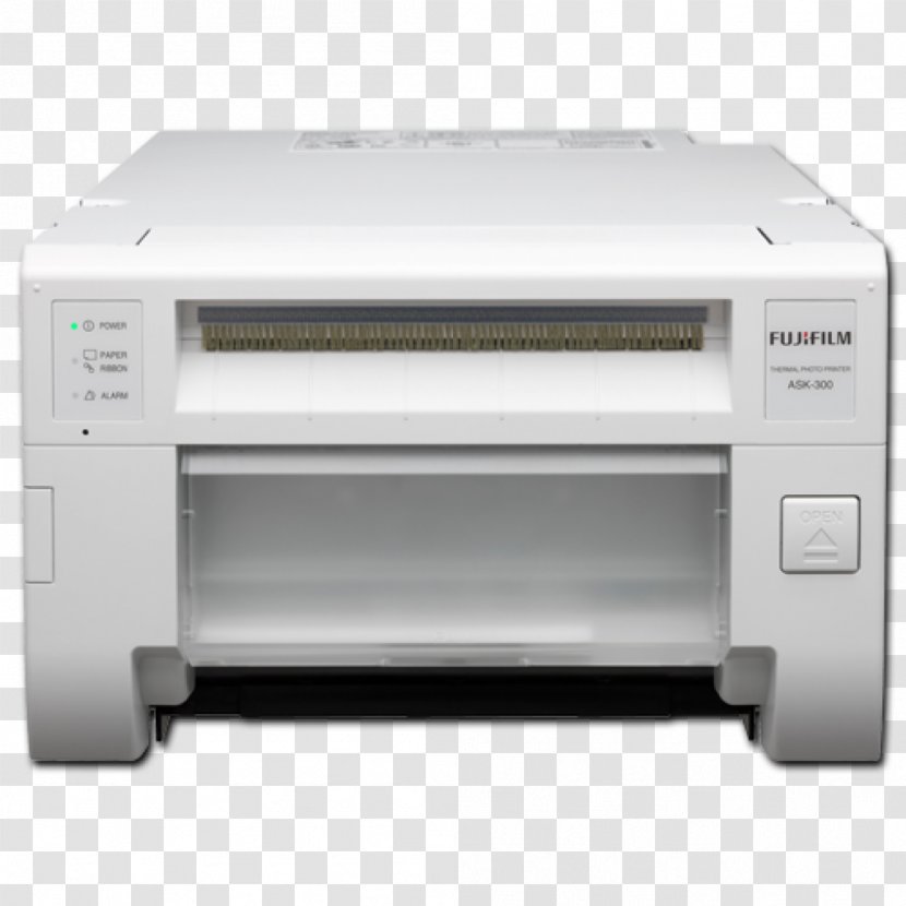 Inkjet Printing Fujifilm ASK-300 Dye-sublimation Printer - Output Device Transparent PNG