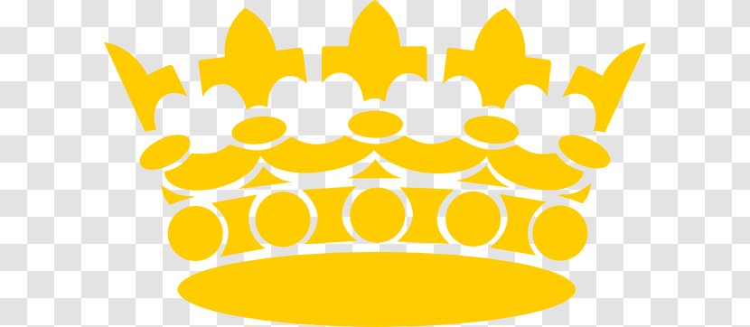 Crown Monarch Clip Art - Golden Cliparts Transparent PNG