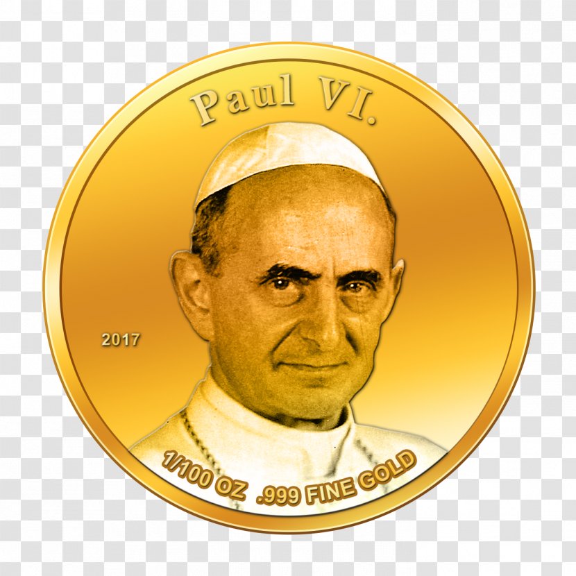 Pope Paul VI Mysterium Fidei Encyclical Ecumenism Mass - Currency Transparent PNG