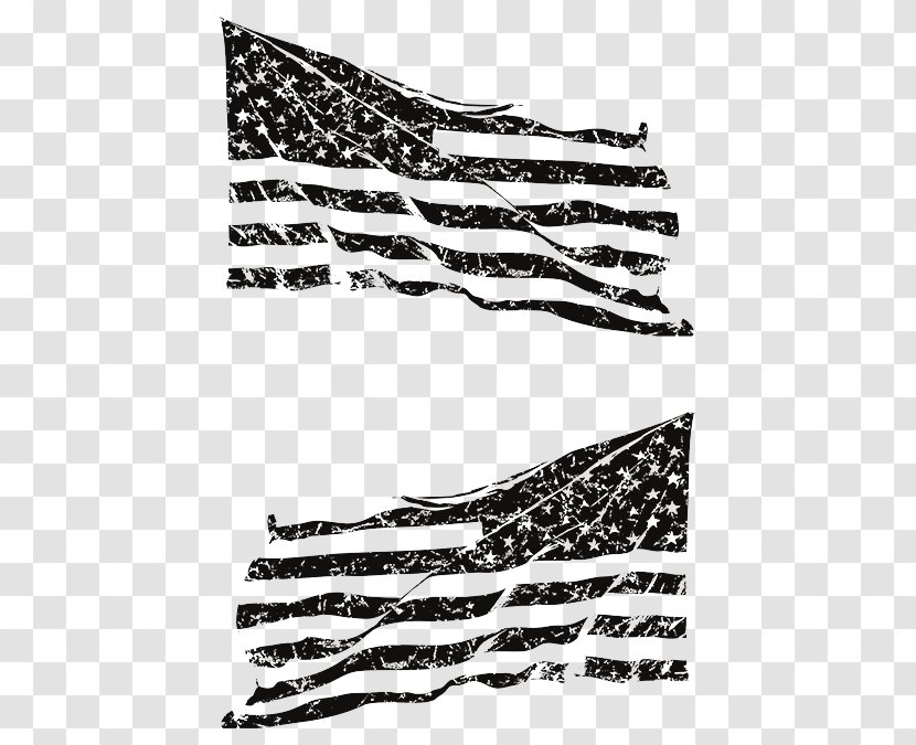 Flag Black Light White Clothing - Monochrome Transparent PNG