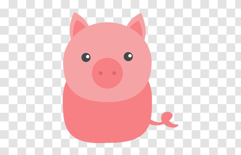 Domestic Pig Pink - Livestock - Creative Transparent PNG