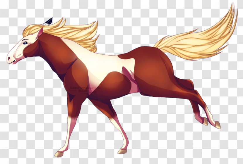 Mustang Stallion Colt Drawing Fan Art - Tail Transparent PNG