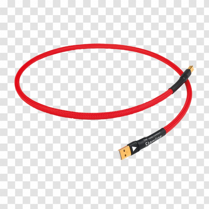 Chord Shawline USB Electrical Cable Digital Audio - Out Transparent PNG