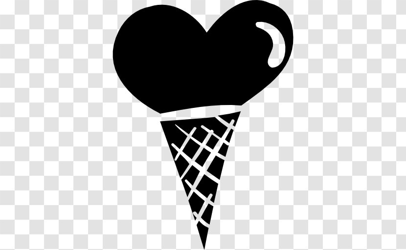 Ice Cream Cones Biscuit Roll Chocolate - Wall S - Heart Transparent PNG