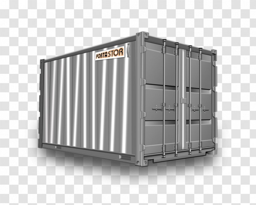Shipping Container Intermodal Freight Transport Porta-Stor Transparent PNG