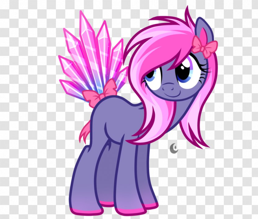 Pony Art Violet Amethyst Purple - Heart Transparent PNG