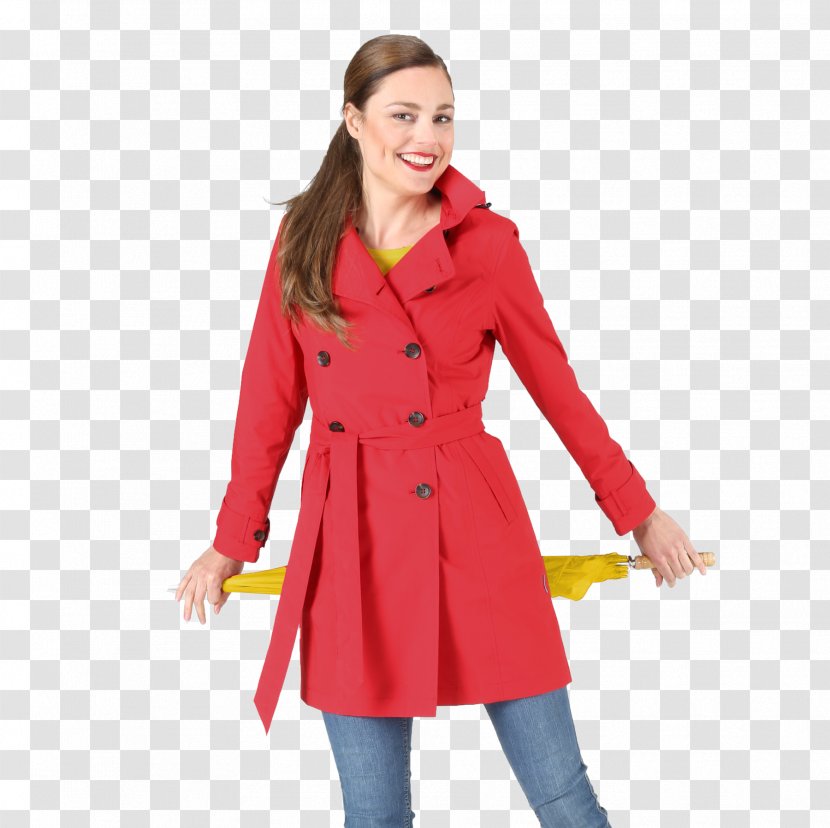 Trench Coat Overcoat Clothing Jacket - Top - Short Rain Transparent PNG
