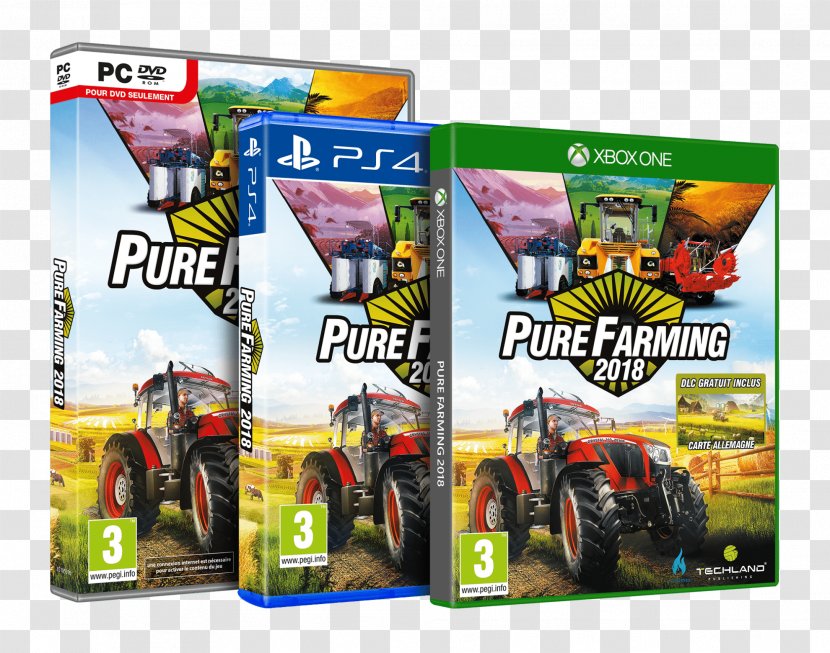 Pure Farming 2018 Day One Edition Xbox AFL Evolution Simulator Transparent PNG