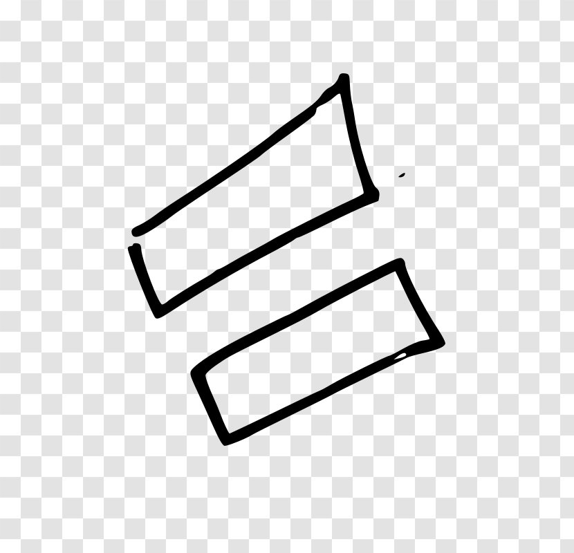 Equals Sign Equality Symbol Mathematics Clip Art - Number Transparent PNG
