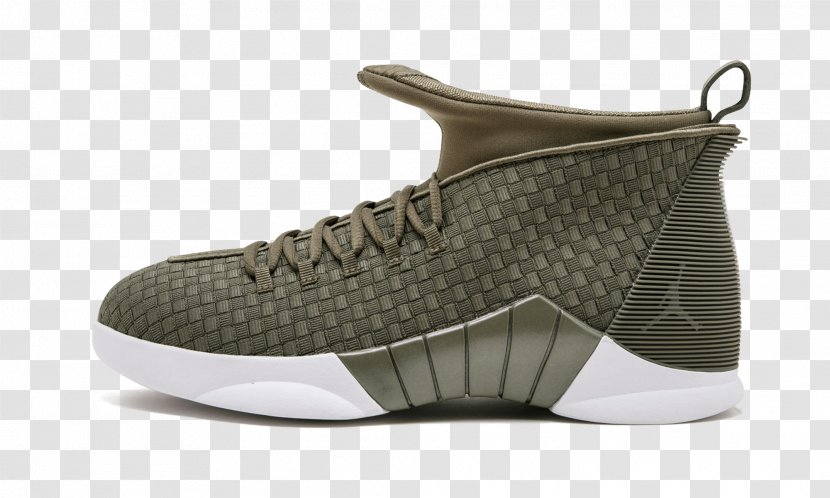 Air Jordan 15 Retro 881429 Nike Wvn Psny 13 Shoes Medium Olive / Sail AO2568 200 X Mens Sneakers - Shoe Transparent PNG