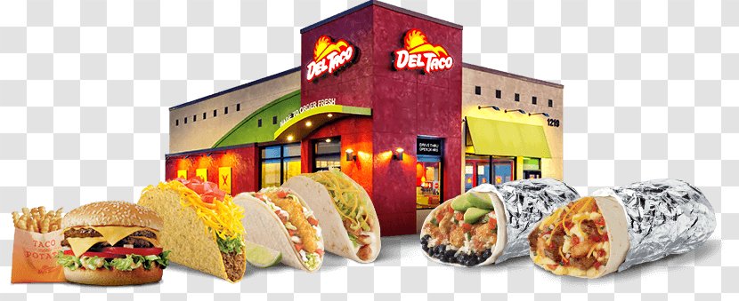 Del Taco Fast Food Lake Forest Mexican Cuisine - Breakfast Transparent PNG