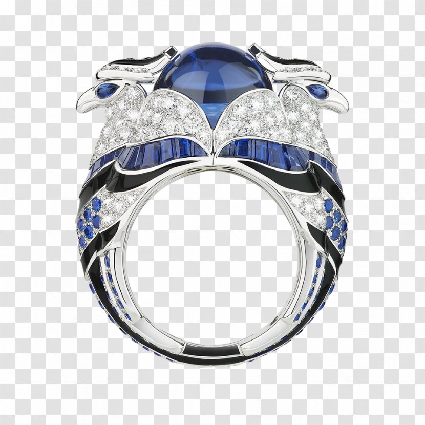 Boucheron Ring Jewellery Gemstone Diamond - Silver Transparent PNG