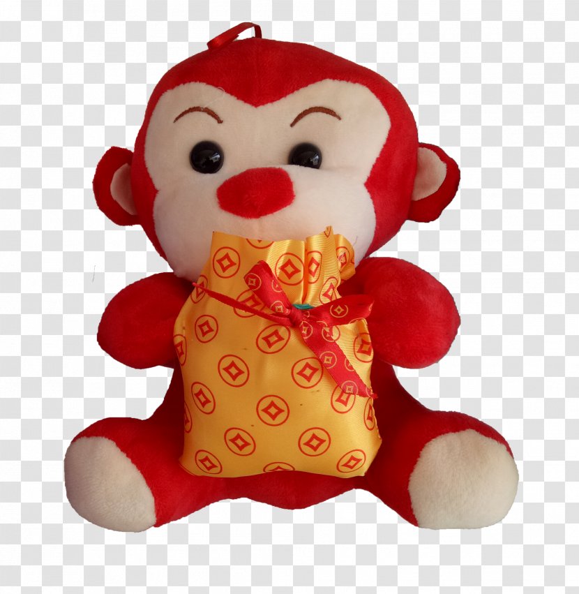 Monkey Toy Mascot - Gratis - Little Toys Transparent PNG