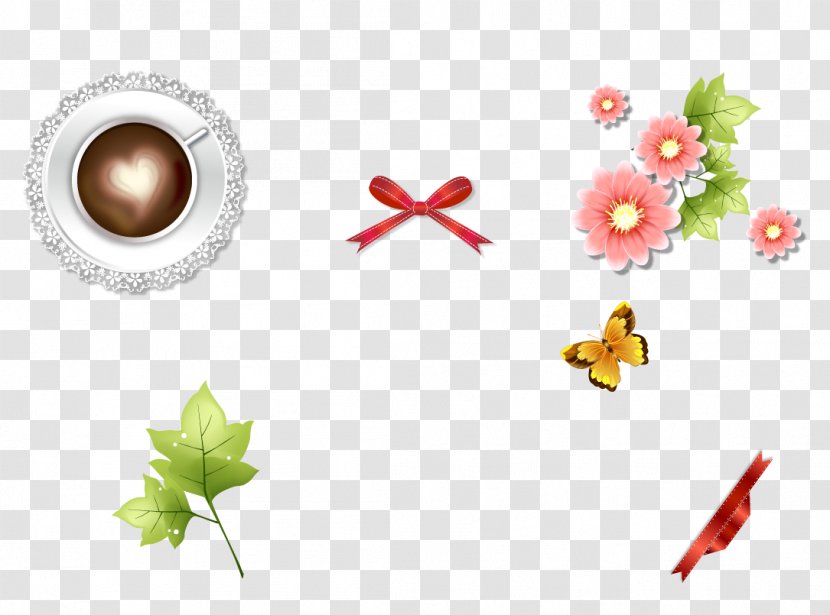Wreath - Floral Design - Vector Leaves Coffee Transparent PNG