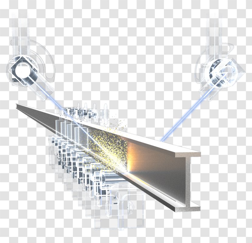 Profile Stainless Steel Structural I-beam - Hollow Section - Laser Transparent PNG