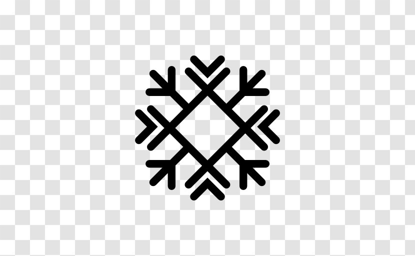 Snowflake Ice Shell-Ross Co Business - Black And White - Snow Rain Transparent PNG