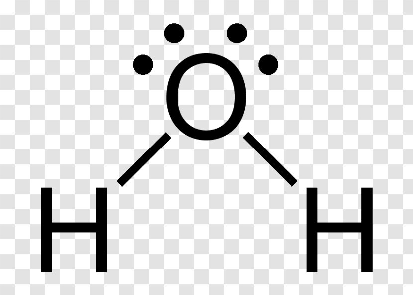 Lewis Structure Molecular Geometry Water Molecule Chemistry Transparent PNG