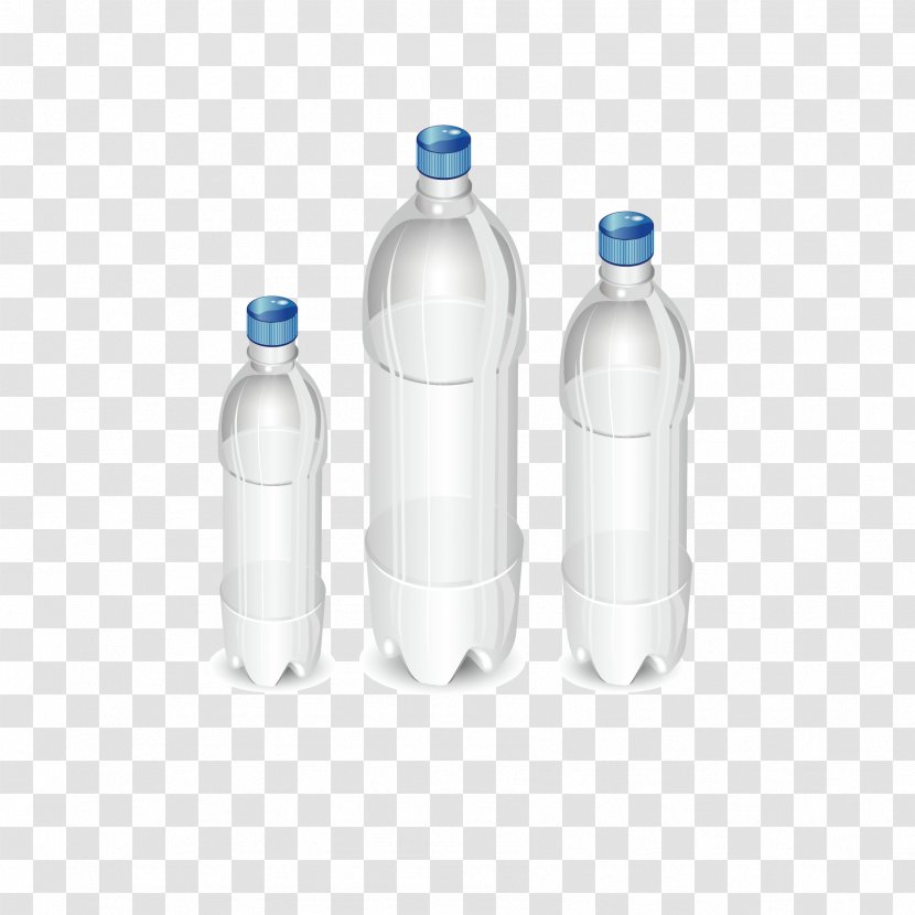 Plastic Bottle Water Clip Art - Vector Size Transparent PNG