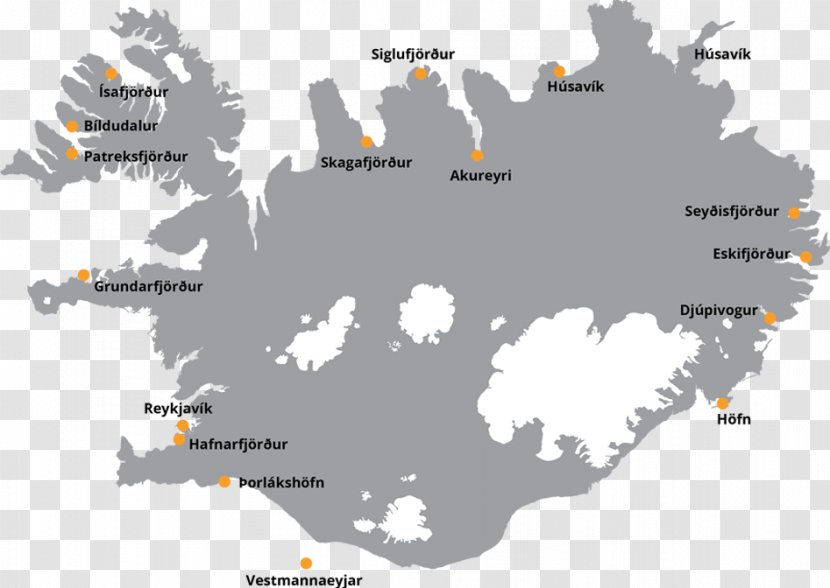 Reykjavik: Iceland's Capital Golden Circle Vík í Mýrdal Map - Southern Region Iceland Transparent PNG